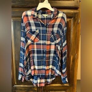Lucky Brand Multicolor Plaid Shirt